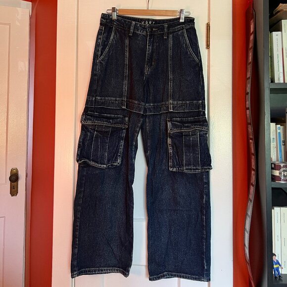 VBRT VIBRANT MIU utility jeans - Picture 1 of 7